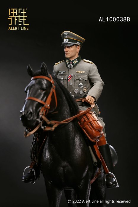 予約 送料無料 1/6 Alert Line AL100038B WWII German Battle Steed