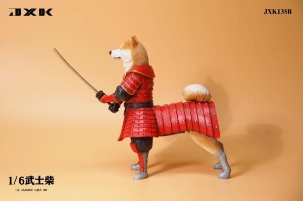 送料無料 1/6 JXK JXK135 サムライ柴犬 - 1/6フィギュアの通販
