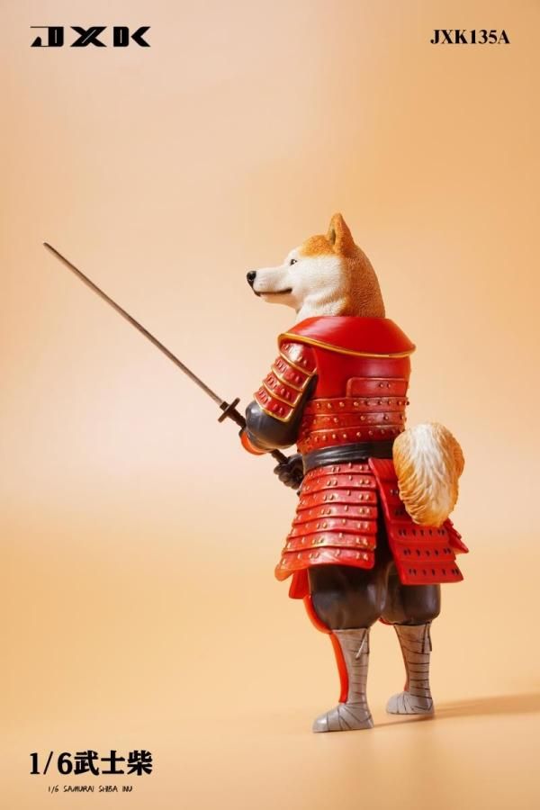 送料無料 1/6 JXK JXK135 サムライ柴犬 - 1/6フィギュアの通販