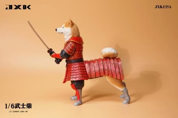 送料無料 1/6 JXK JXK135 サムライ柴犬 - 1/6フィギュアの通販