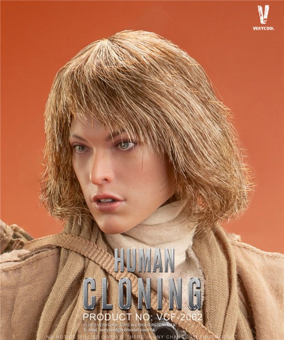 送料無料 1/6 VERYCOOL VCF-2062 Human Cloning 欧米美人女性フル