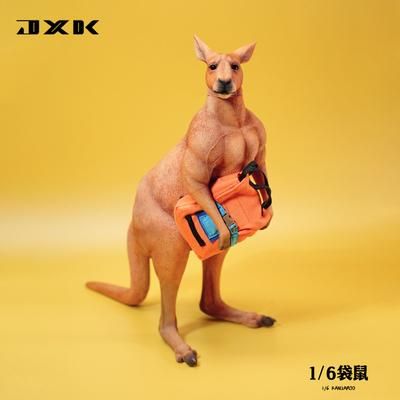 都内で JXK 1/6 送料無料 予約 JXK136 1/6フィギュアの - カンガルー 置物