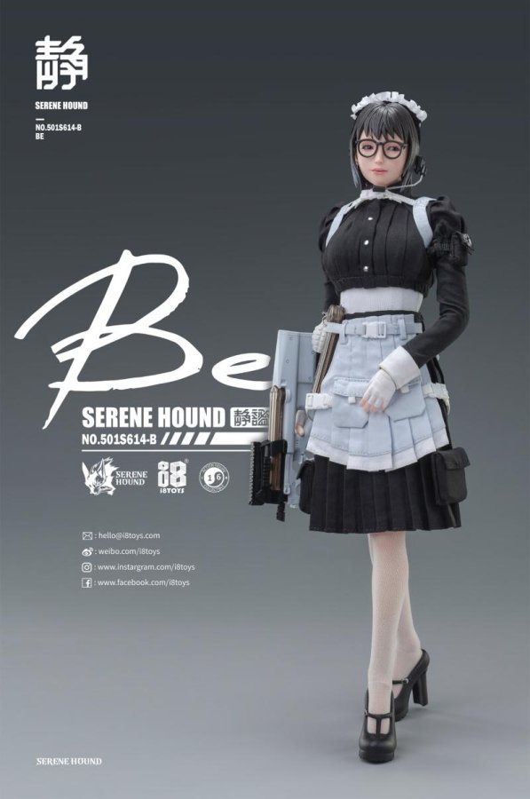 送料無料 1/6 I8 Toys NO.501S614-B Serene Hound Troop Be アジアン