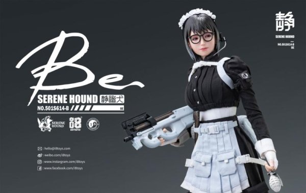 送料無料 1/6 I8 Toys NO.501S614-B Serene Hound Troop Be アジアン