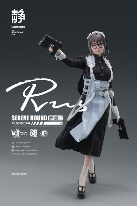 送料無料 1/6 I8 Toys NO.501S614-R Serene Hound Troop Rus アジアン
