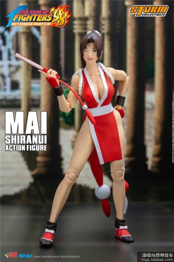 送料無料 1/12 Storm Toys SKKF07 MAI SHIRANUI ザ・キング・オブ