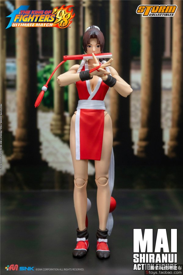 送料無料 1/12 Storm Toys SKKF07 MAI SHIRANUI ザ・キング・オブ