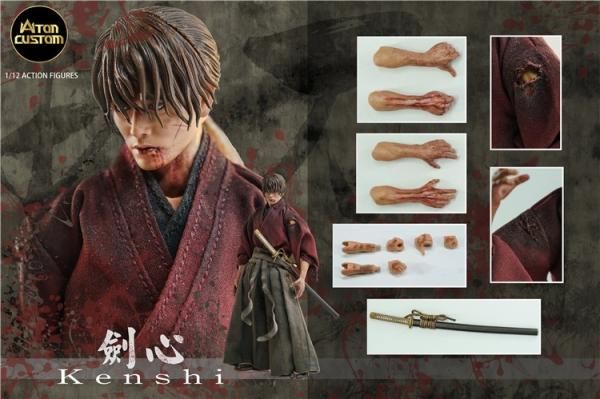 Aton Custom AC-001B 1/12 剣士 ≪バトルダメージ版