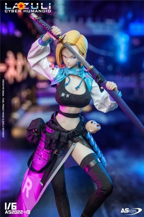 送料無料 1/6 ASTOYS AS2022-10 CYBER HUMANOID-LAZULI 欧米美人女性