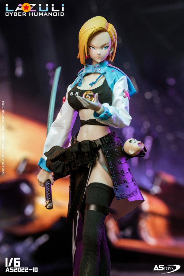 送料無料 1/6 ASTOYS AS2022-10 CYBER HUMANOID-LAZULI 欧米美人女性