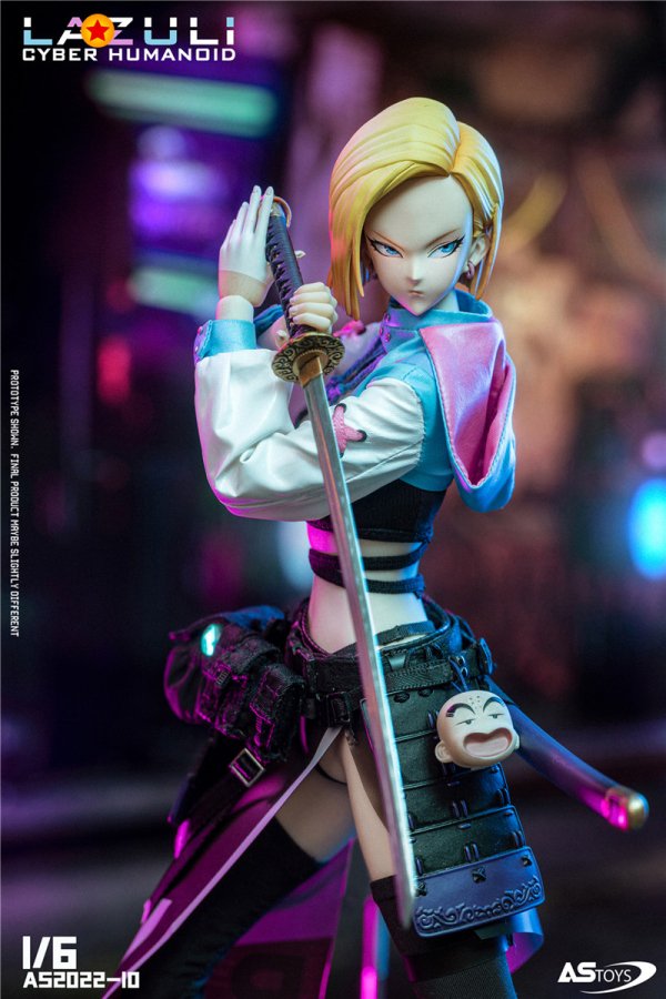 送料無料 1/6 ASTOYS AS2022-10 CYBER HUMANOID-LAZULI 欧米美人女性