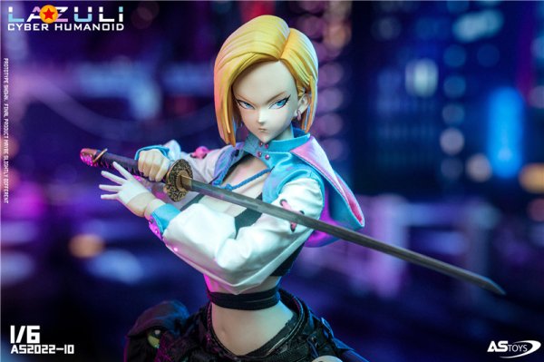 送料無料 1/6 ASTOYS AS2022-10 CYBER HUMANOID-LAZULI 欧米美人女性 