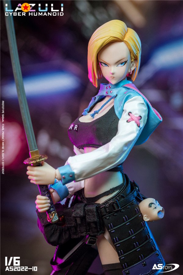 送料無料 1/6 ASTOYS AS2022-10 CYBER HUMANOID-LAZULI 欧米美人女性