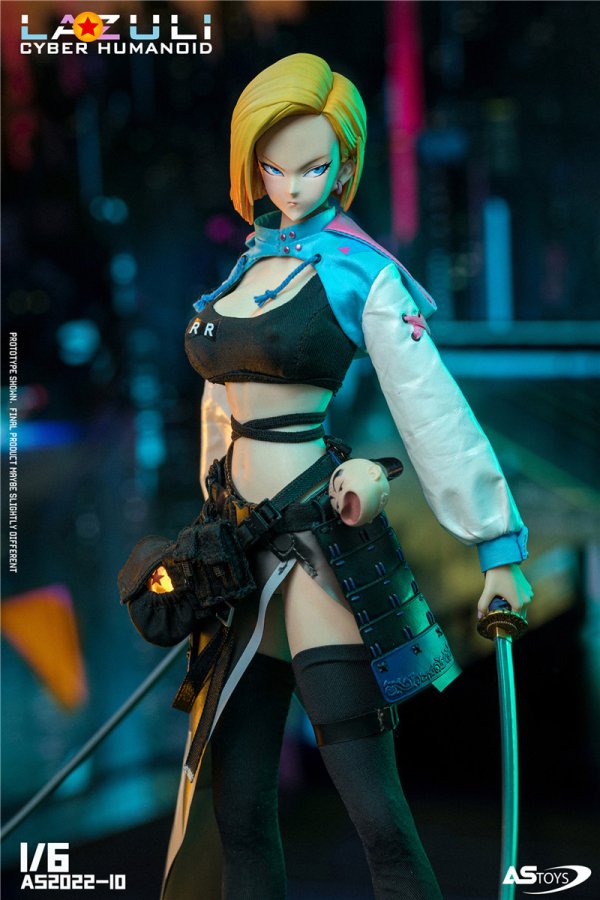 送料無料 1/6 ASTOYS AS2022-10 CYBER HUMANOID-LAZULI 欧米美人女性