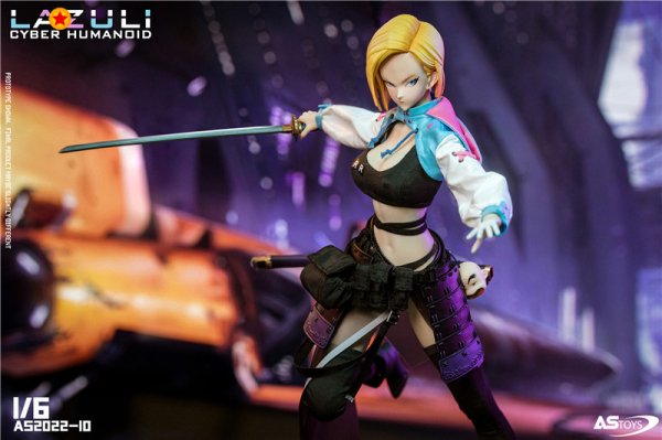 送料無料 1/6 ASTOYS AS2022-10 CYBER HUMANOID-LAZULI 欧米美人女性