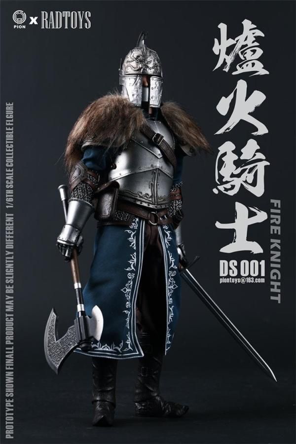 予約 送料無料 1/6 PION x RADTOYS DS001 FIRE KNIGHT 欧米男性フル