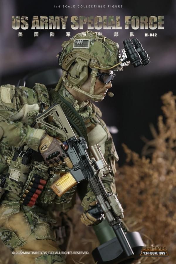 送料無料 1/6 Mini times toys M042 アメリカ陸軍特殊部隊群 欧米男性 