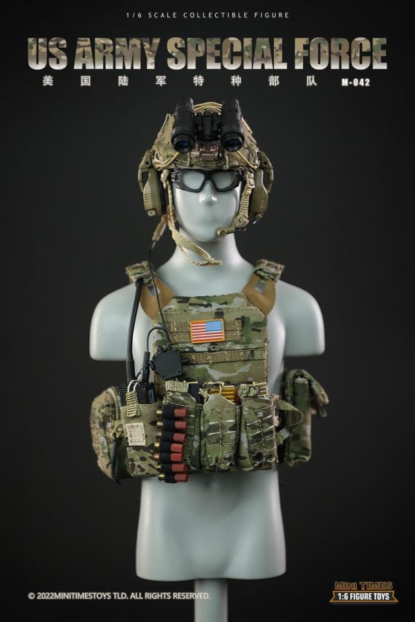 送料無料 1/6 Mini times toys M042 アメリカ陸軍特殊部隊群 欧米男性フルセット - 1/6フィギュアの通販、予約なら  トイザキュート Since 2008