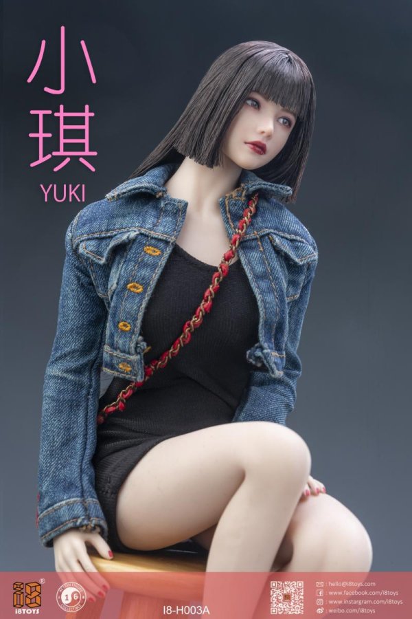 予約 送料無料 1/6 i8TOYS I8-H003A Yuki ジュニア美少女 アクション