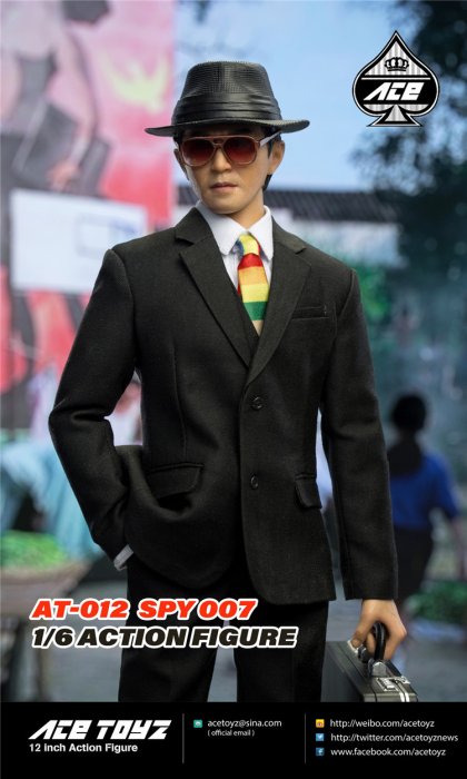 予約 送料無料 1/6 Ace Toyz AT-012 SPY007 アジアン男性フルセット