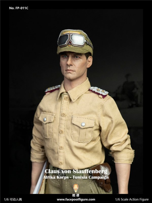 予約 送料無料 1/6 Facepoolfigure FP011C WWII クラウス・フォン