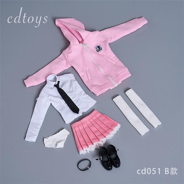 送料無料 1/6 cdtoys cd051 美人女性ファションセクシーメイド