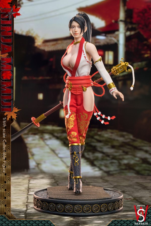 送料無料 1/6 SWTOYS FS050 NINJA MOMIJI 日本忍者紅葉 アジアン美人 