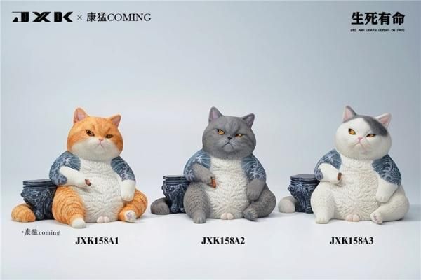 予約 送料無料 1/6 JXK JXK158A 可愛い 座る猫 - 1/6フィギュア