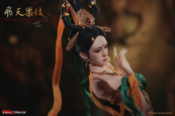 送料無料 1/6 TBLeague PL2023-205A Dunhuang Music Goddess-Red 敦煌 