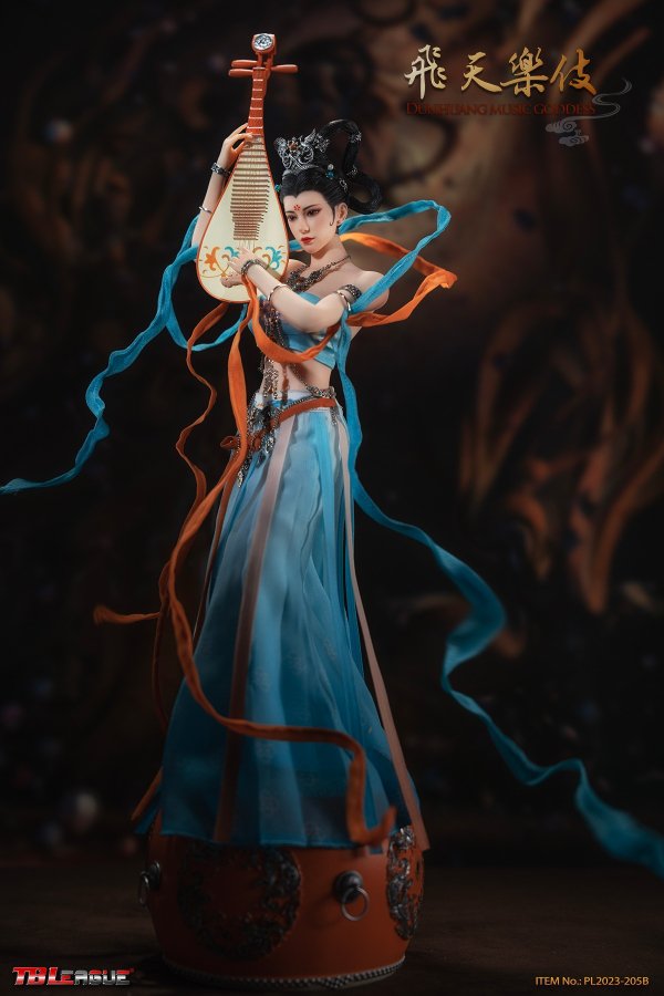 送料無料 1/6 TBLeague PL2023-205B Dunhuang Music Goddess-Blue 敦煌