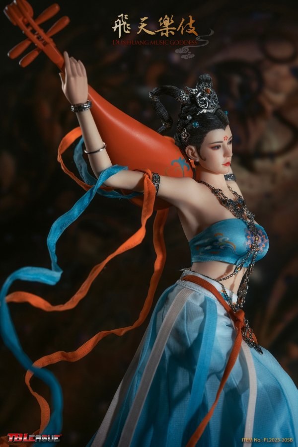 送料無料 1/6 TBLeague PL2023-205B Dunhuang Music Goddess-Blue 敦煌