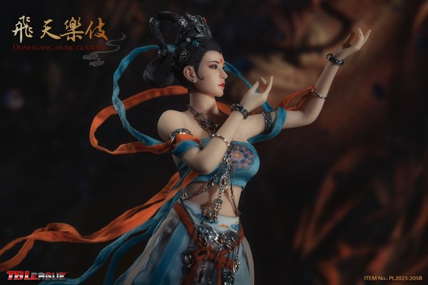 送料無料 1/6 TBLeague PL2023-205B Dunhuang Music Goddess-Blue 敦煌