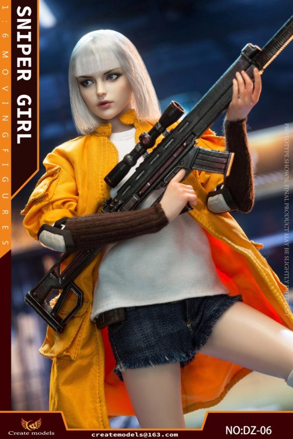 送料無料 1/6 Createmodels DZ-06 スナイパーガール ローリタフジュニア美少女ファイター アジアン美人女性フルセット -  1/6フィギュアの通販、予約なら トイザキュート Since 2008