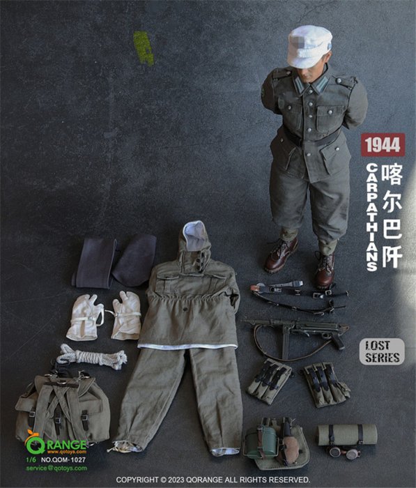 予約 送料無料 1/6 QORANGE QOTOYS QOM-1027 第二次大戦ドイツ軍 100th