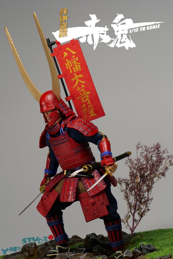 1/12 男性フィギュア DID Palm Hero XJ80013 日本戦国武将シリーズ 侍