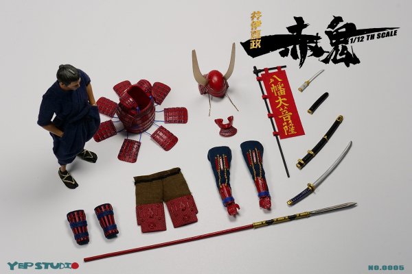 送料無料 1/12 Yep Studio NO.0005 戦国武将 井伊 直政 アジアン男性フルセット - 1/6フィギュアの通販、予約なら  トイザキュート Since 2008