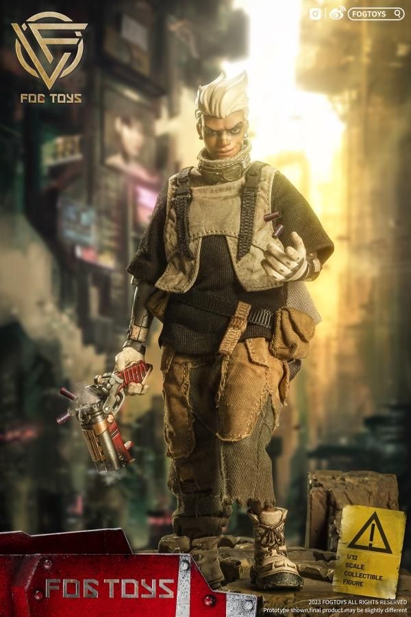 FOGTOYS1/12フィギュア Amazon.co.jp: 1/12 アクションフィギュア 男性 バイク 近未来 世紀末