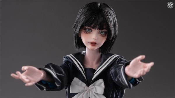 予約 送料無料 1/6 ART FUTURE 錬獄赤女 セーラー服ジュニア美人
