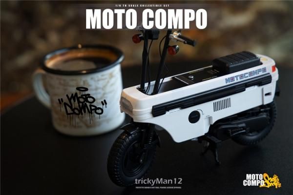 送料無料 1/6 TrickyMan12 MOTO COMPO ミニバイク - 1/6