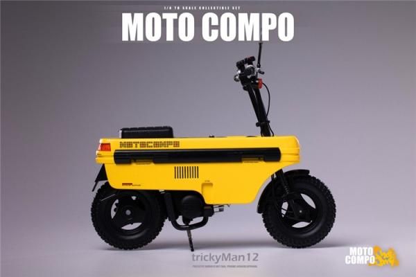 trickyman12 1/6 moto compo モトコンポ ミニバイク 送料無料 1/6 TrickyMan12 MOTO COMPO ミニバイク - 1/6
