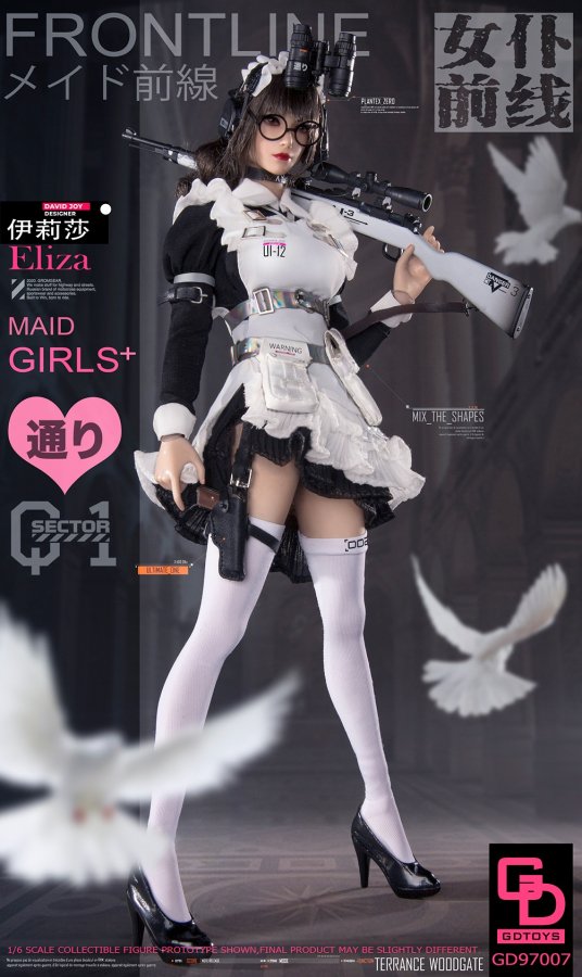 送料無料 1/6 GDTOYS GD97007 ELIZA メイド前線 セクシーファション アジアン美人女性フルセット - 1/6フィギュアの通販、予約なら  トイザキュート Since 2008