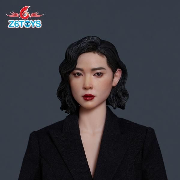送料無料 1/6 Z6TOYS Z004 アジアン美人女性ヘッド - 1/6