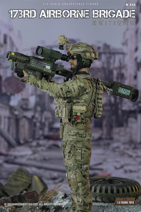 予約 送料無料 1/6 mini times toys M046 米国第173空挺旅団