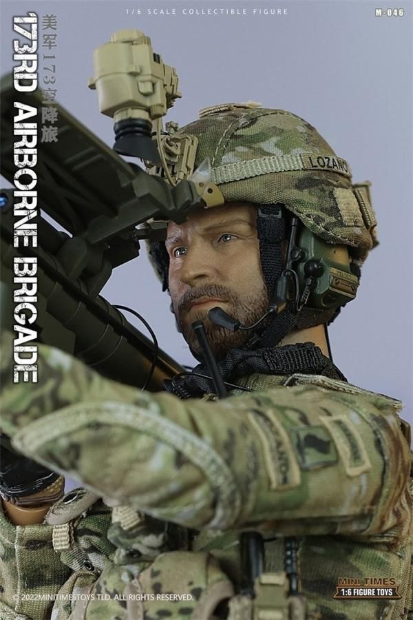 予約 送料無料 1/6 mini times toys M046 米国第173空挺旅団