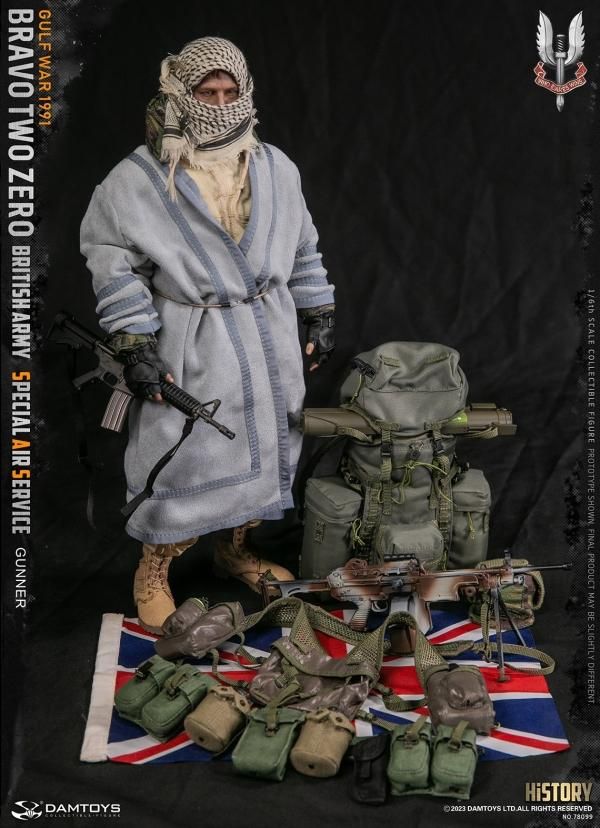 送料無料 1/6 DAMTOYS 78099 英国 特殊空挺部隊 SAS 欧米男性
