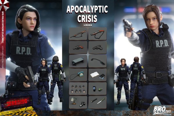 予約 送料無料 1/12 BROTOYS LR006 APOCALYPTIC CRISIS RPD Police Officer ダブル警察  欧米美人女性フルセット - 1/6フィギュアの通販、予約なら トイザキュート Since 2008