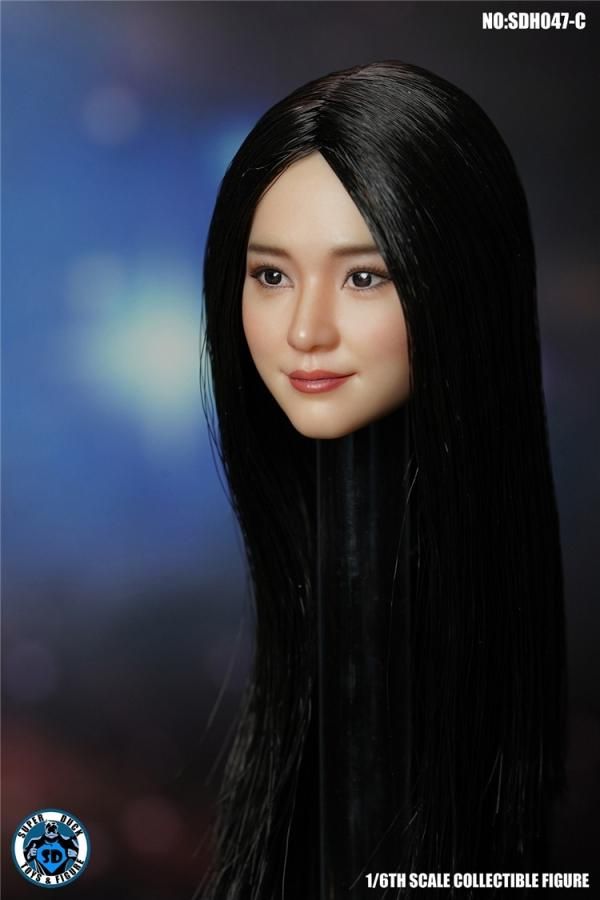 Super Duck1/6 韓国人女性ヘッド(金髪ミディアム)SD-H041D 6986