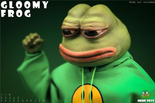 予約 送料無料 1/6 Meme Toyz MTZ001 GLOOMY FROG カエルヘッド