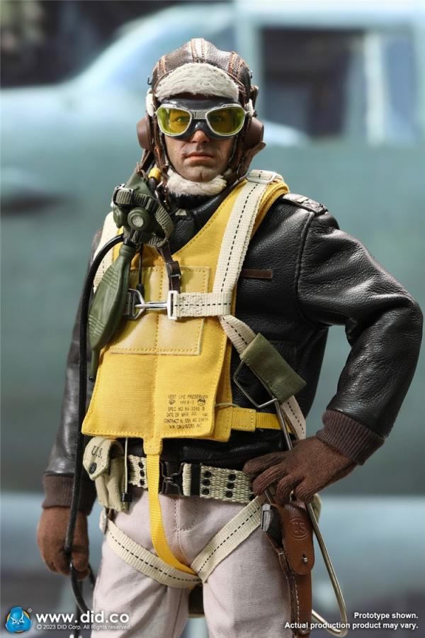 DID】A80167 WW2 United States Army Air Forces Pilot
