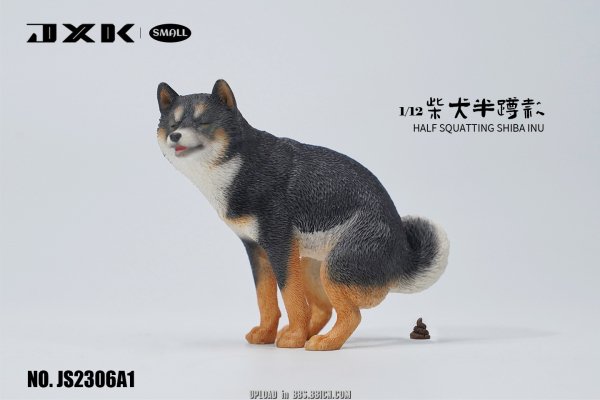 送料無料 1/12 JXK small JS2306A 柴犬 - 1/6フィギュアの通販、予約なら トイザキュート Since 2008